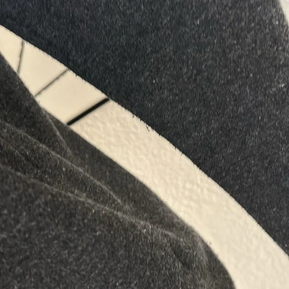 Alternative Apparel Dark Grey Tri-Blend Jersey Knit Long Sleeve Raglan Pullover - Picture 5 of 8